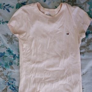 Women's Pink Tommy Hilfiger Shirt